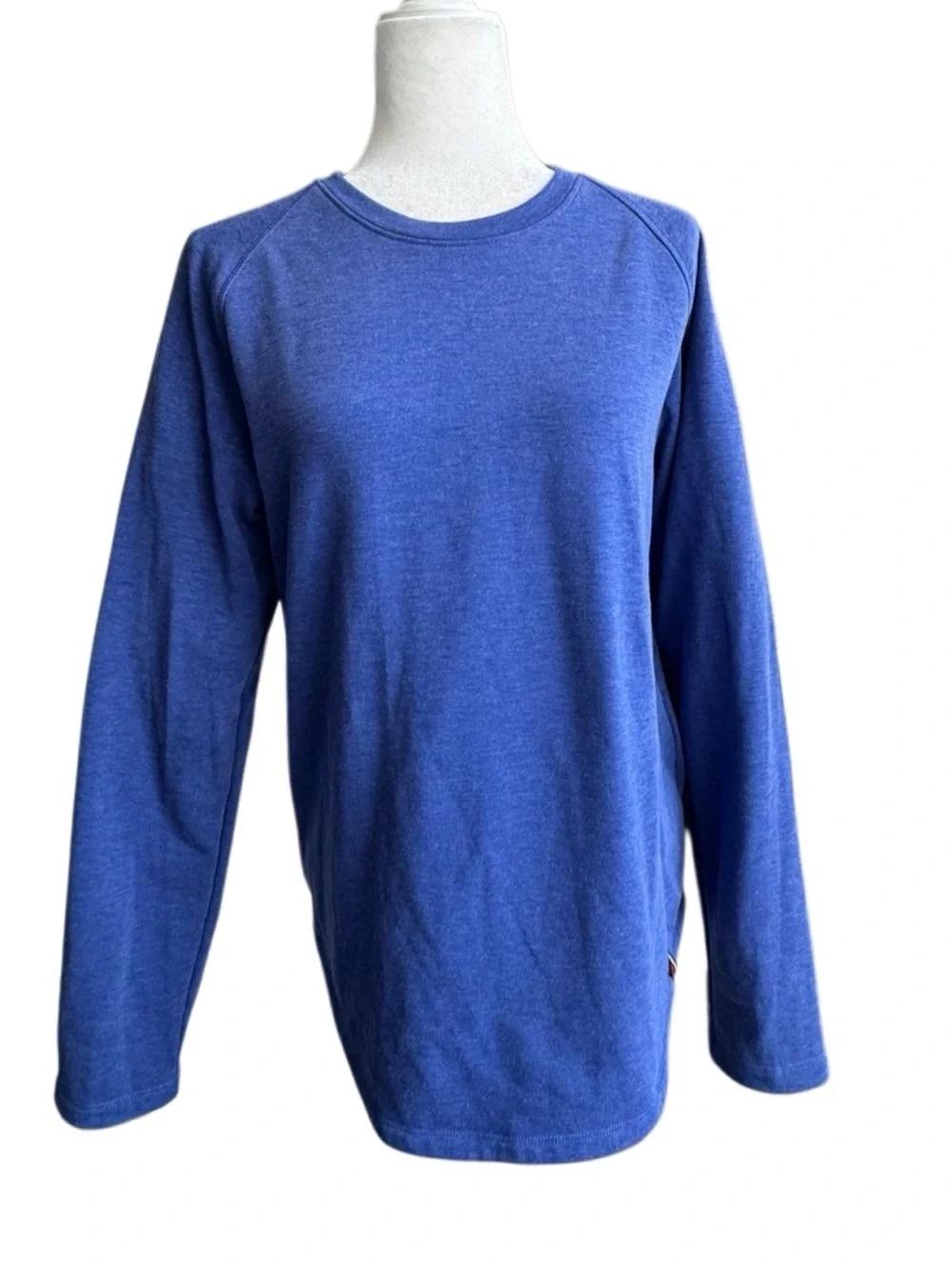 Banana Republic Men’s Long Sleeve Crewneck Shirt Royal Blue Unisex SZ S